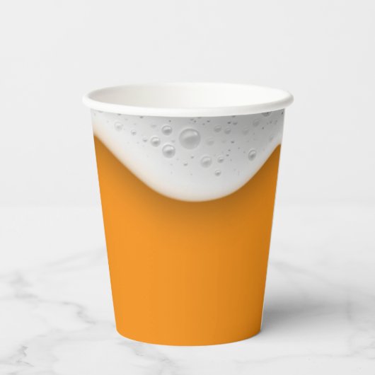 Gobelets En Papier Tasse de bière (Verso)