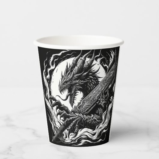 Gobelets En Papier Tasse de café chaud mélange assorti ou commande en (Recto)