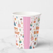 Gobelets En Papier tasse de papier d'anniversaire (Droite)
