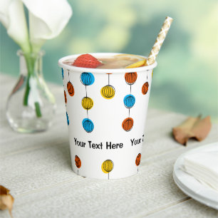 Gobelets En Papier Tasse de papier de la chaîne du Globe