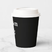 Gobelets En Papier Tasse de papier grand rêve (Gauche)