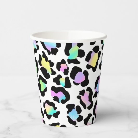 Gobelets En Papier Tasse de papier Leopard Wild Party (Gauche)