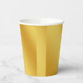 Gobelets En Papier tasse de papier or (Gauche)