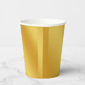 Gobelets En Papier tasse de papier or (Droite)