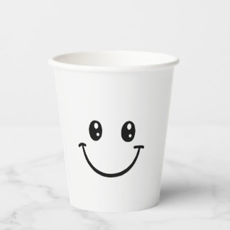 Gobelets En Papier Tasse de sourire
