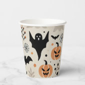 Gobelets En Papier Tasse d'Halloween (Verso)