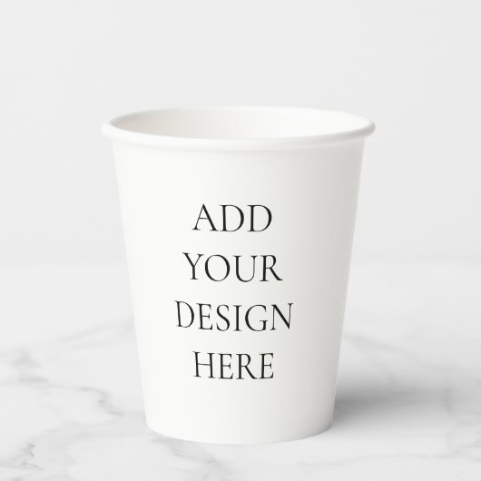 Gobelets En Papier Tasse en papier (Recto)