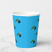 Gobelets En Papier Tasse en papier à thème oléicole (Droite)
