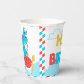 Gobelets En Papier Tasse en papier avec éléphant (Droite)