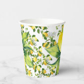 Gobelets En Papier Tasse en papier citron (Droite)