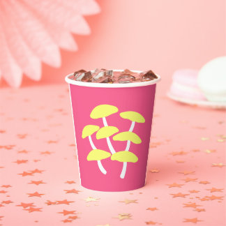 Gobelets En Papier Tasse en papier Coupe d'Huître Dorée