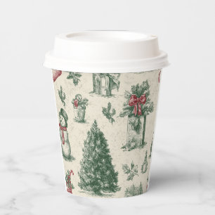 Gobelets En Papier Tasse en papier de Noël