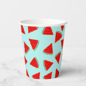 Gobelets En Papier tasse en papier de pastèque triangle (Verso)