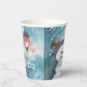 Gobelets En Papier Tasse en papier Joyeux Noël (Droite)