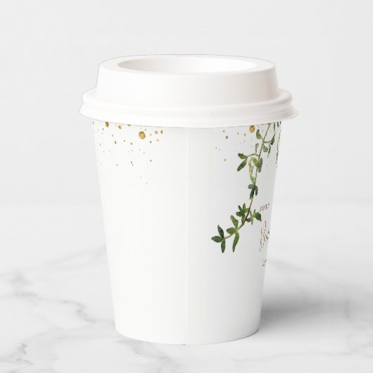 Gobelets En Papier Tasse en papier Mariage Champagne (Droite)