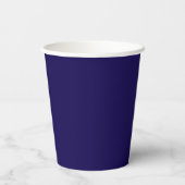 Gobelets En Papier Tasse en papier monogramme (Verso)