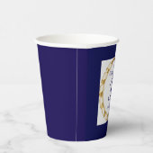 Gobelets En Papier Tasse en papier monogramme (Droite)