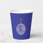 Gobelets En Papier Tasse en papier - Ornement décoré architecturaleme (Recto)