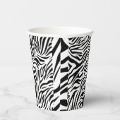 Gobelets En Papier Tasse en papier Poster de animal Zebra (Droite)