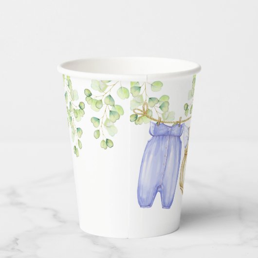 Gobelets En Papier Tasse en papier pour baby shower (Droite)