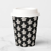 Tasse en papier pour la veille de la Toussaint