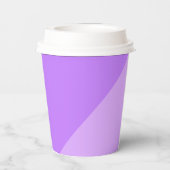 Gobelets En Papier Tasse en papier rose personnalisée pour l'enterrem (Verso)