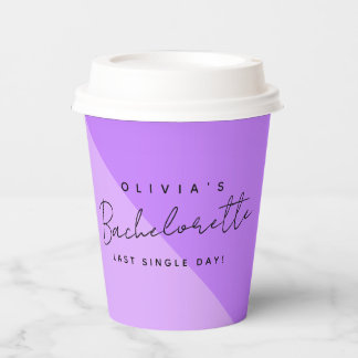 Gobelets En Papier Tasse en papier rose personnalisée pour l'enterrem