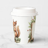 Gobelets En Papier Tasse en papier Tasses de Baby shower rustique d'a (Droite)