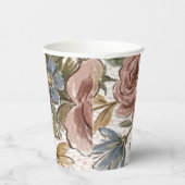 Gobelets En Papier Tasse florale (Droite)