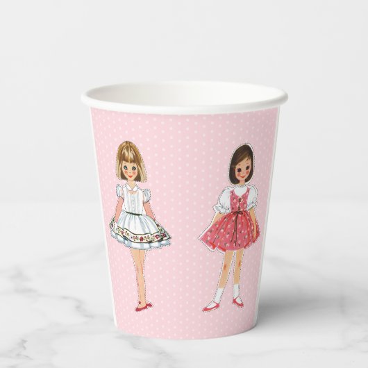 Gobelets En Papier Tasse papier à poupée (Verso)