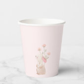 Gobelets En Papier Tasse pour la première fête d'anniversaire de lapi (Recto)
