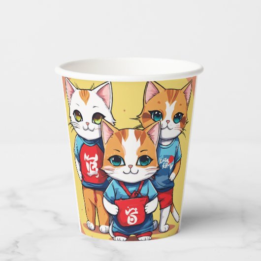 Gobelets En Papier Tasses à café (Recto)