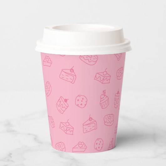 Gobelets En Papier Tasses à café en papier personnalisées (Verso)