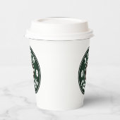 Gobelets En Papier Tasses à café en papier sur mesure avec bouchons à (Gauche)