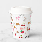 Gobelets En Papier Tasses à découper (Gauche)