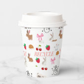 Gobelets En Papier Tasses à découper (Verso)