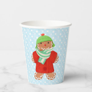 Gobelets En Papier Tasses à papier à pains de WOOLIE GINGERBREAD / Ne
