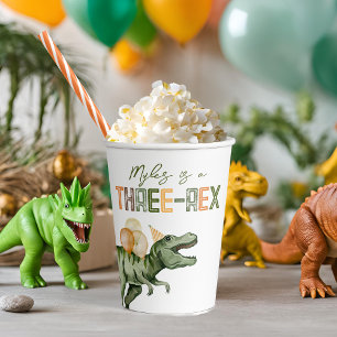 Gobelets En Papier Tasses à papier à trois rex