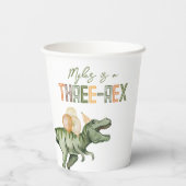 Gobelets En Papier Tasses à papier à trois rex (Verso)