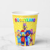 Gobelets En Papier Tasses à papier Doggyland (Verso)