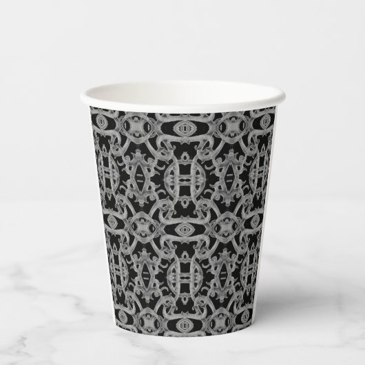 Gobelets En Papier Tasses à papier GOTHIQUE (Verso)