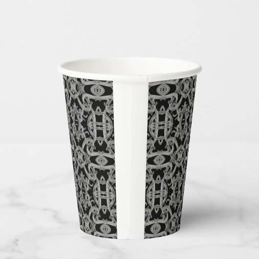 Gobelets En Papier Tasses à papier GOTHIQUE (Droite)