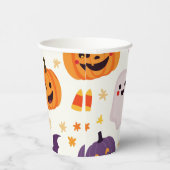 Gobelets En Papier Tasses à papier Halloween - Parfait pour les boiss (Droite)