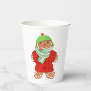 Gobelets En Papier Tasses à papier WOOLIE GINGERBREAD