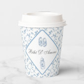 Gobelets En Papier Tasses Chinoiserie-Baby shower Bébé d’Amour (Verso)