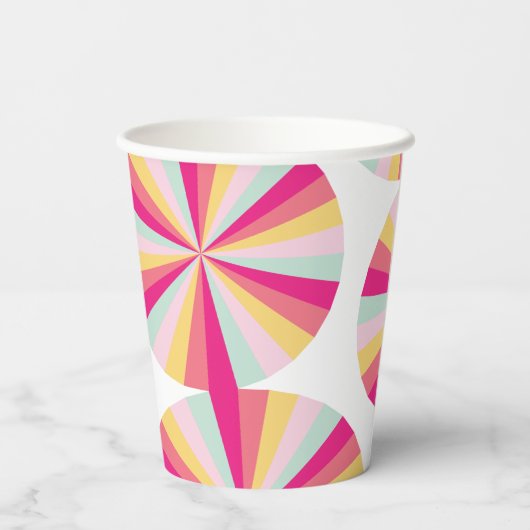 Gobelets En Papier tasses de papier à thème inspirées (Verso)