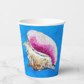 Gobelets En Papier Tasses de papier conch Shell (Recto)