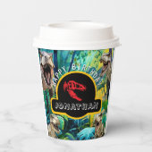 Gobelets En Papier Tasses de papier de base pour l'anniversaire (Verso)