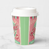 Gobelets En Papier Tasses de papier de gomme à bulles (Droite)