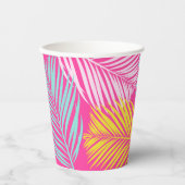 Gobelets En Papier Tasses de papier de partie de pool | Coupes de soi (Recto)